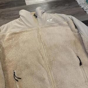 Oakley mountain fire Sherpa fleece sweatshirt M